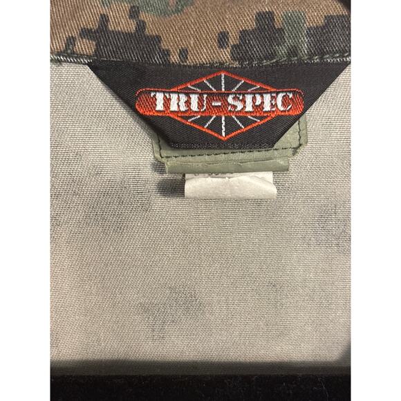 Jacket BDU Tru-Spec Medium Men Digital Camouflage 8415-01-390-8544-Used Cond. - Picture 3 of 9